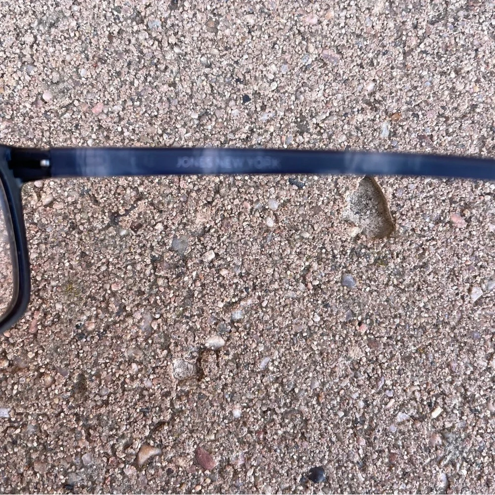 JONES NEW YORK Blue Gray Black Eyeglass Readers Frames 53 18‎ 138 +2.00
